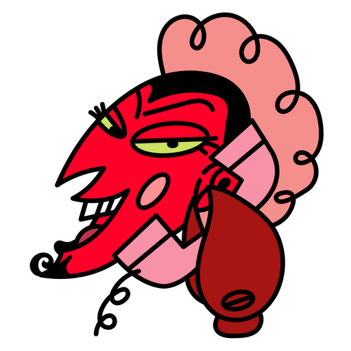 here is a Powerpuff Girls Him Calling Sticker from the Cartoons collection for sticker mania