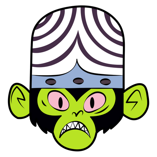 here is a Powerpuff Girls Mojo Jojo Evil Sticker from the Cartoons collection for sticker mania
