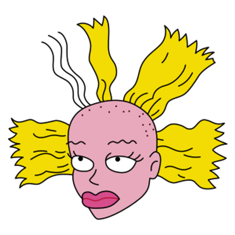 Rugrats Cynthia Doll Sticker - Sticker Mania