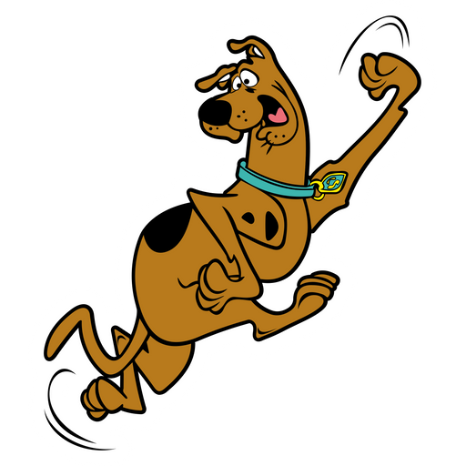 here is a Scooby-Doo! Running Away Again Sticker from the Cartoons collection for sticker mania
