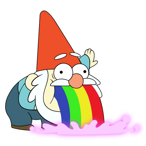 here is a Gravity Falls Shmebulock Sticker from the Gravity Falls collection for sticker mania