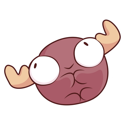 here is a Invader Zim Minimoose Sticker from the Cartoons collection for sticker mania
