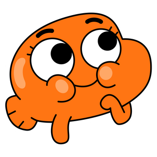 The Amazing World Of Gumball Darwin Watterson Sticker - Sticker Mania