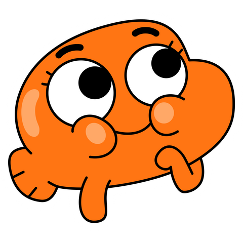 The Amazing World Of Gumball Darwin Watterson Sticker - Sticker Mania