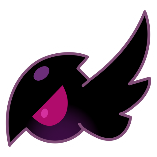 here is a Cookie Run Black Raisin Raven Sticker from the Cookie Run collection for sticker mania