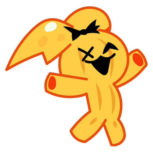 here is a Cookie Run Pompon Sticker from the Cookie Run collection for sticker mania