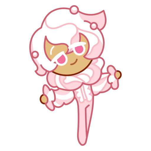 here is a Cookie Run Whipped Cream Cookie Sticker from the Cookie Run collection for sticker mania