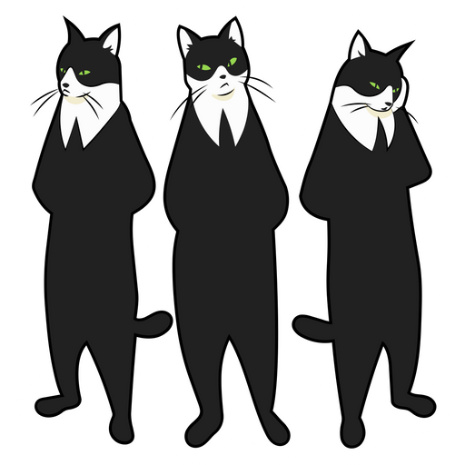 here is a Guard Cats Sticker from the Cute Cats collection for sticker mania