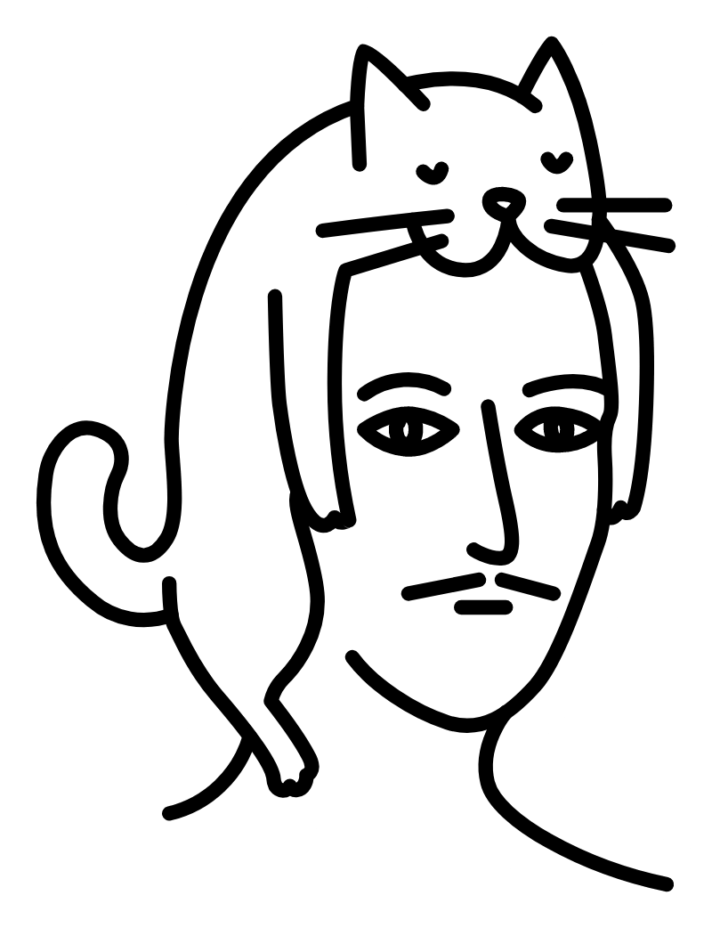 CMYK Cats Sticker Sticker Mania