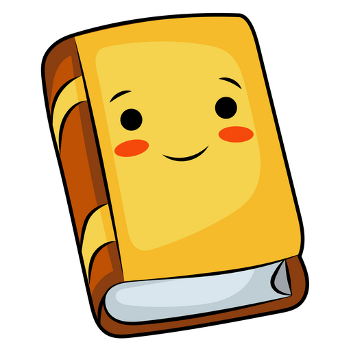 here is a Cute Book Sticker from the Cute collection for sticker mania