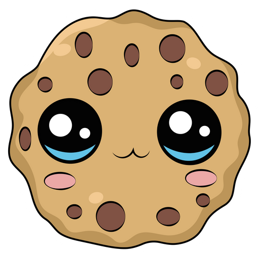 here is a Cute Chocolate Cookie Sticker from the Cute collection for sticker mania