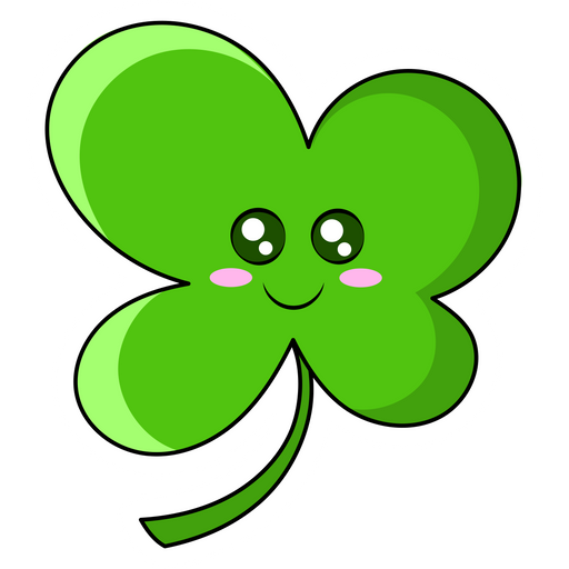 here is a Cute Clover Sticker from the Cute collection for sticker mania