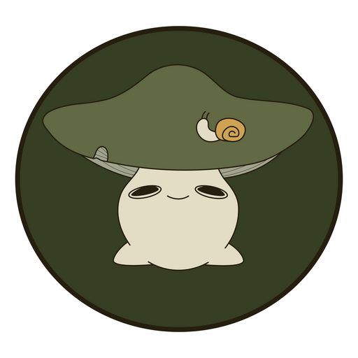 here is a Cute Fat Mushroom Sticker from the Cute collection for sticker mania