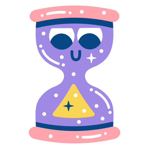 Cute Hourglass Sticker
