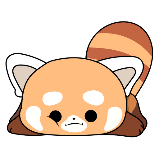 Cute Little Panda Sticker
