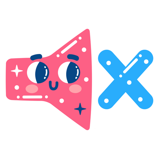 here is a Cute No Sound Sticker from the Cute collection for sticker mania