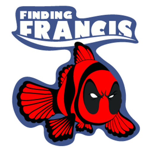 here is a Finding Francis Sticker from the Deadpool collection for sticker mania
