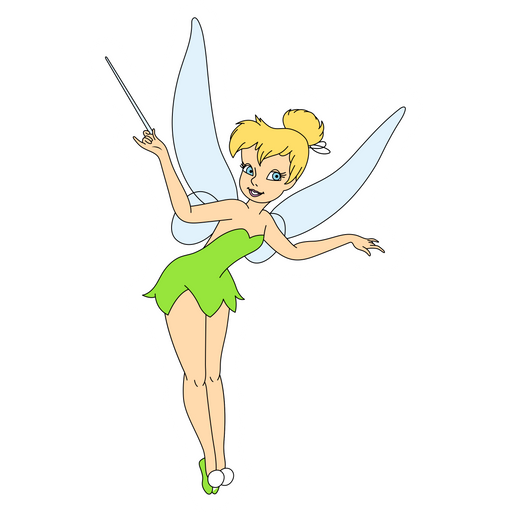 here is a Peter Pan Tinker Bell Sticker from the Disney Cartoons collection for sticker mania