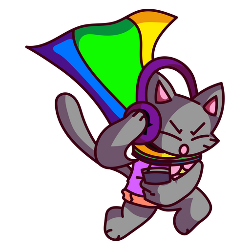 here is a Friday Night Funkin' Nyan Cat Sticker from the Friday Night Funkin' collection for sticker mania