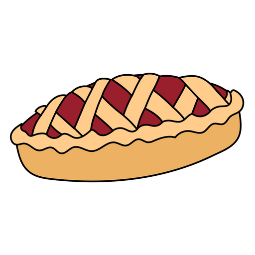 here is a Autumn Pie Sticker from the Food and Beverages collection for sticker mania