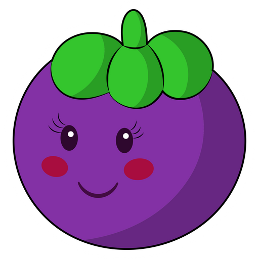 here is a Cute Blueberry Sticker from the Food and Beverages collection for sticker mania