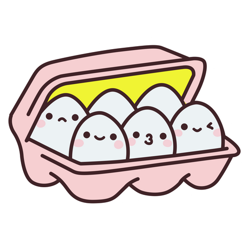 Cute Eggs Pack Sticker