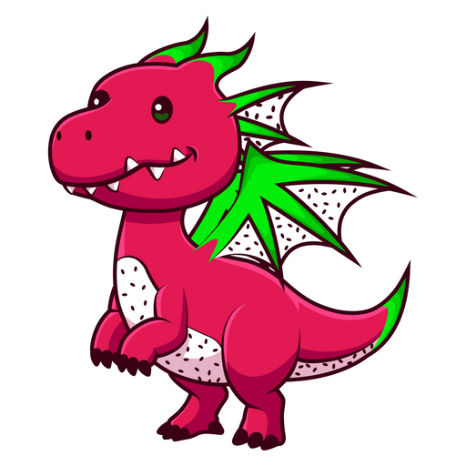 here is a Dragon Fruit Sticker from the Food and Beverages collection for sticker mania