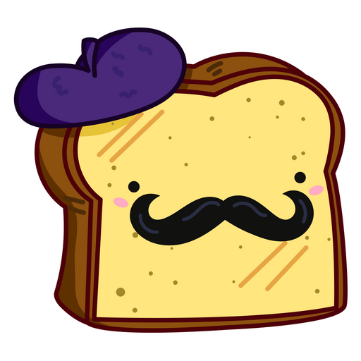 here is a French Toaster Sticker from the Food and Beverages collection for sticker mania