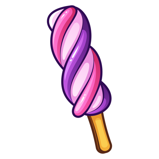 here is a Lolly Fruit Ice Cream Sticker from the Food and Beverages collection for sticker mania
