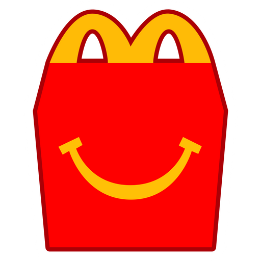 here is a McDonald's Happy Meal Sticker from the Food and Beverages collection for sticker mania