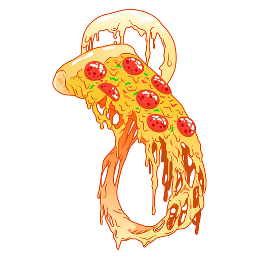 Pizza Forever Sticker