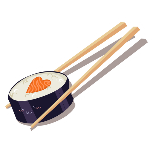 here is a Sushi Love Maki Sticker from the Food and Beverages collection for sticker mania