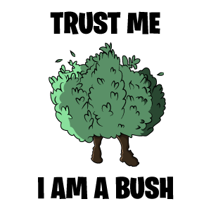 cool and cute Fortnite Trust Me I Am a Bush for stickermania