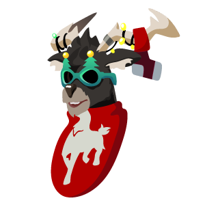 here is a Fortnite Skin DOLPH Sticker from the Fortnite collection for sticker mania
