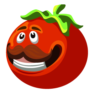 here is a Fortnite Tomatohead Head from the Fortnite collection for sticker mania