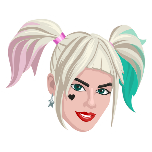 here is a Fortnite Harley Quinn Skin Always Fantabulous Style Sticker from the Fortnite collection for sticker mania