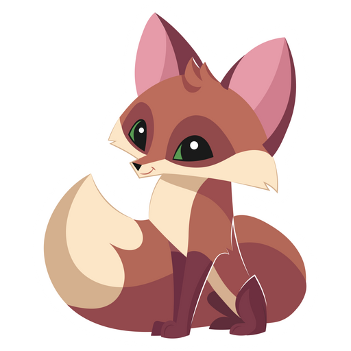 here is a Animal Jam Fox Sticker from the Games collection for sticker mania