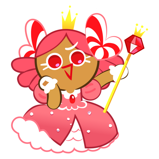 here is a Cookie Run Princess Cookie Sticker from the Cookie Run collection for sticker mania