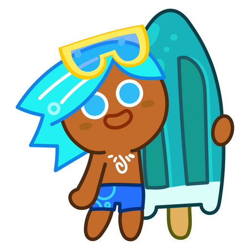 here is a Cookie Run Soda Cookie Sticker from the Cookie Run collection for sticker mania