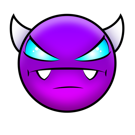 here is a Geometry Dash Sticker from the Games collection for sticker mania