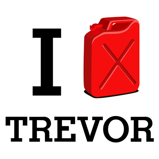 GTA 5 I Love Trevor Sticker