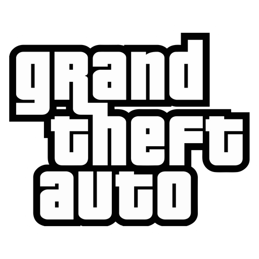 here is a GTA 5 Grand Theft Auto Logo Sticker from the Games collection for sticker mania