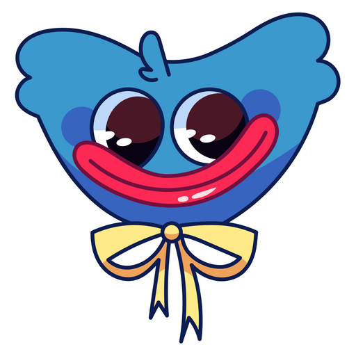 here is a Poppy Playtime Huggy Wuggy Sticker from the Games collection for sticker mania