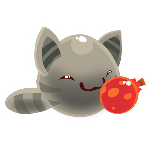 here is a Slime Rancher Tabby Slime Sticker from the Games collection for sticker mania