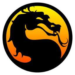 Mortal Kombat Dragon Logo Sticker - Sticker Mania