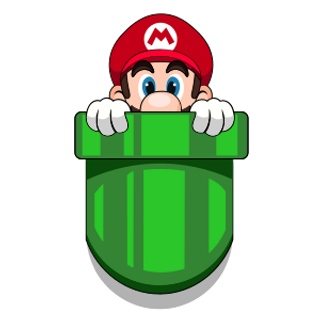 Super Mario Pocket Mario Sticker - Sticker Mania