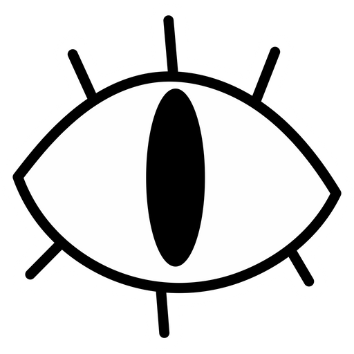 here is a Gravity Falls Bill Cipher Eye Sticker from the Gravity Falls collection for sticker mania
