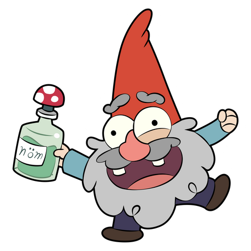 here is a Gravity Falls Happy Shmebulock Sticker from the Gravity Falls collection for sticker mania
