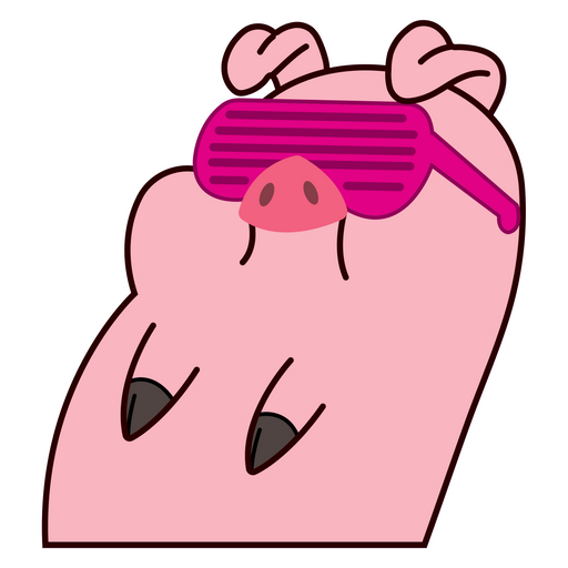 here is a Gravity Falls Waddles on the Rest Sticker from the Gravity Falls collection for sticker mania