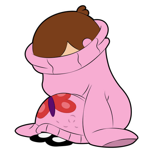 here is a Gravity Falls Sad Mabel Sticker from the Gravity Falls collection for sticker mania